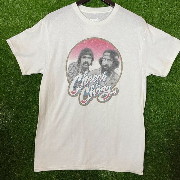 Cheech and Chong Classic Comedy Duo Style Movie T-shirt size Large - Picture 1 of 4